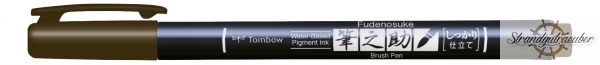 TOMBOW WS-BH31 Brush Pen Fudenosuke braun