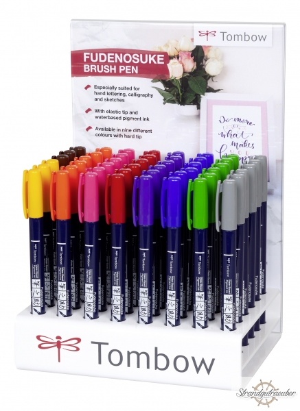 TOMBOW WS-BH03 Brush Pen Fudenosuke gelb