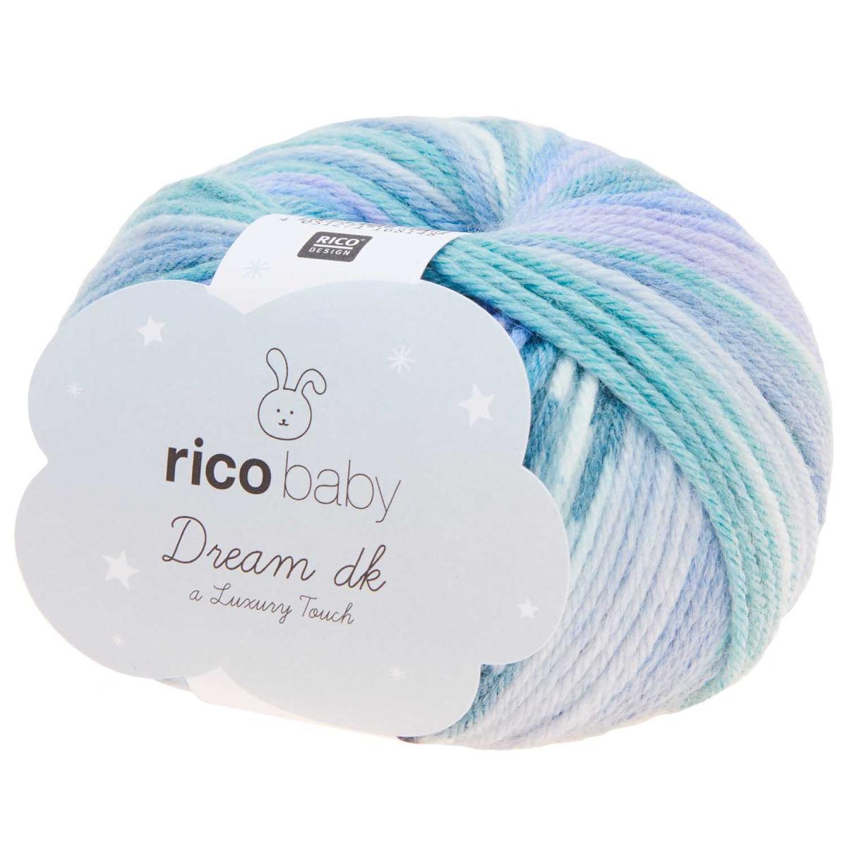 Rico Design Baby Dream Luxury Touch dk 50g 115m petrol Rico Design Baby Dream Luxury Touch dk 50g 115m petrol