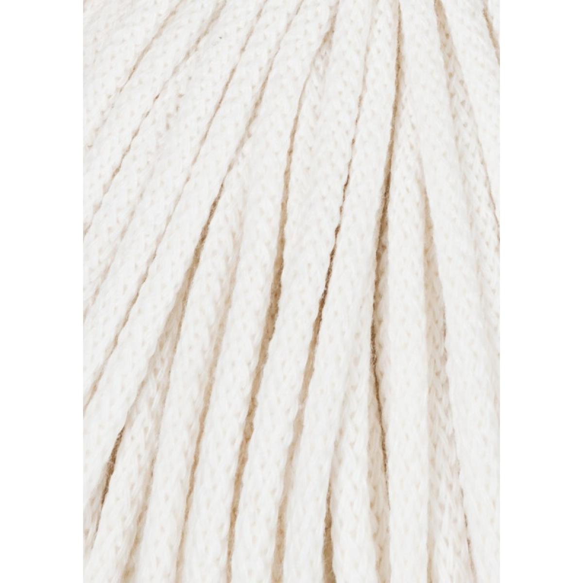 Bobbiny Flechtkordel Premium 5mm - golden offwhite Bobbiny Flechtkordel Premium 5mm - golden offwhite