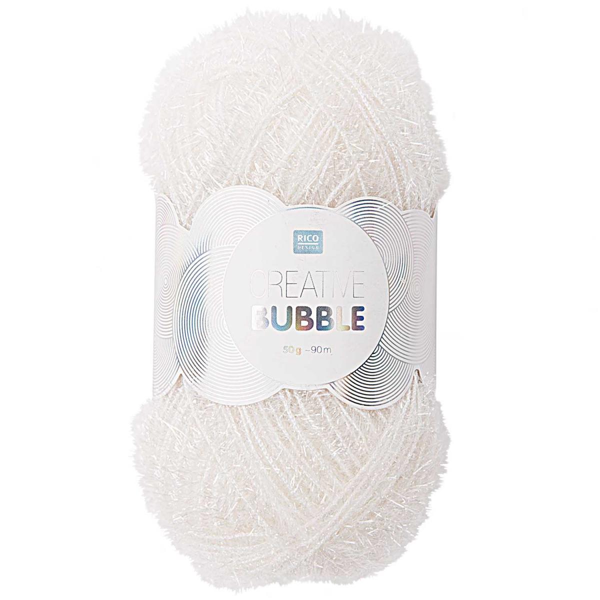 Rico Design Creative Bubble 50g 90m weiß Rico Design Creative Bubble 50g 90m weiß