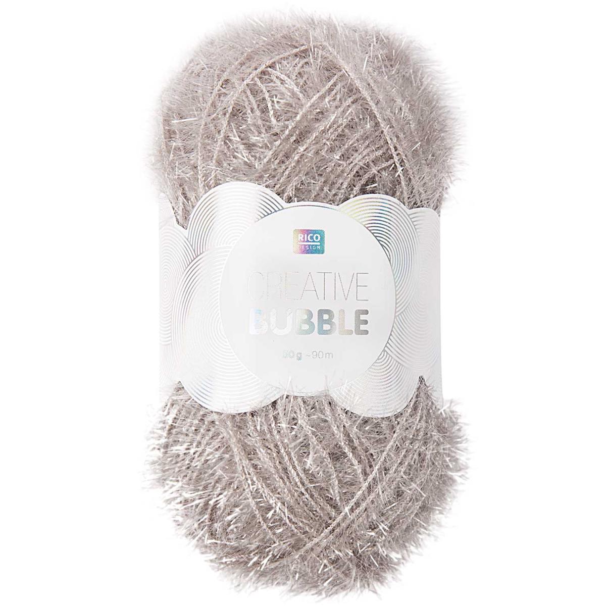 Rico Design Creative Bubble 50g 90m silber Rico Design Creative Bubble 50g 90m silber