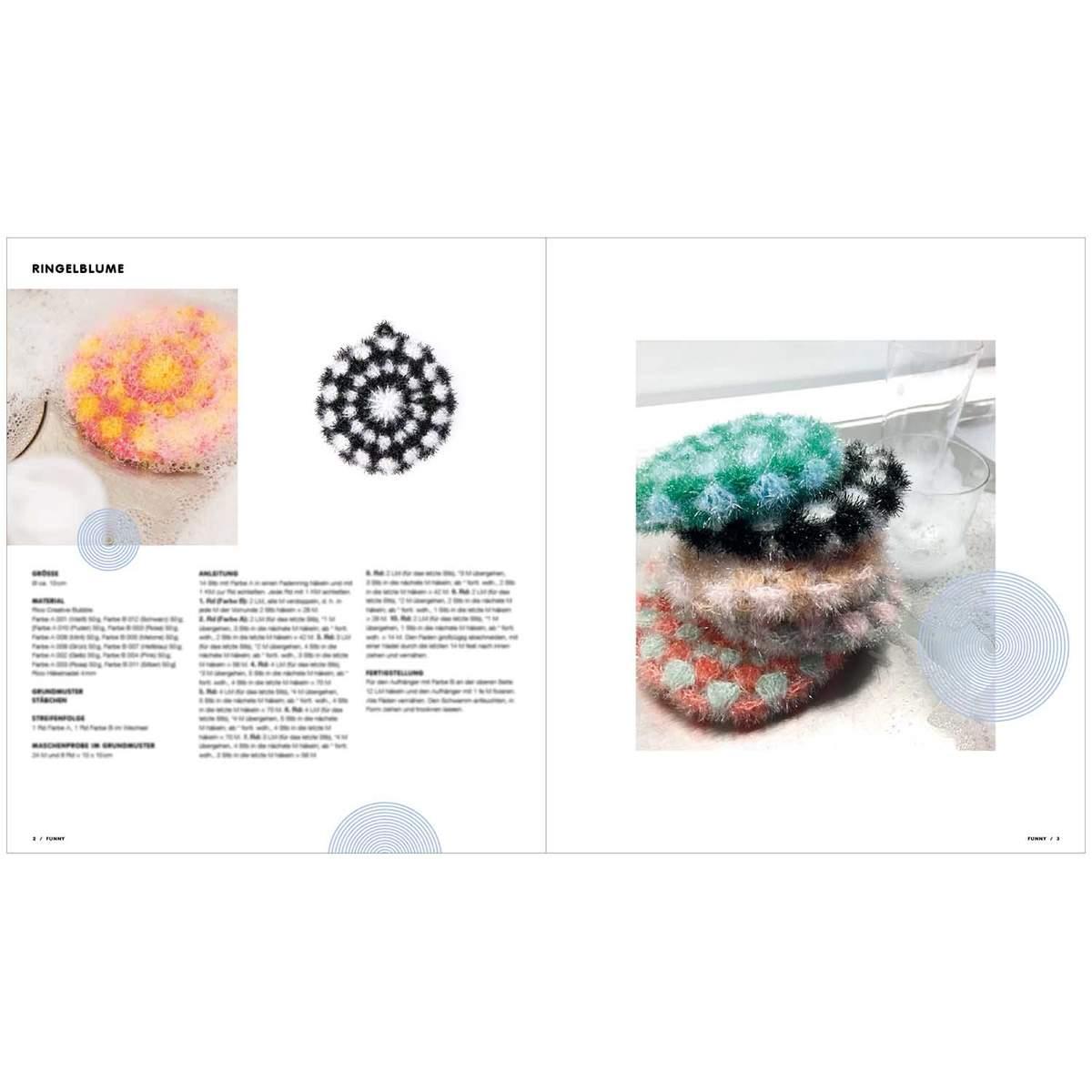 Rico Design Creative Bubble Funny - lustige Spülschwämme häkeln Rico Design Creative Bubble Funny - lustige Spülschwämme häkeln