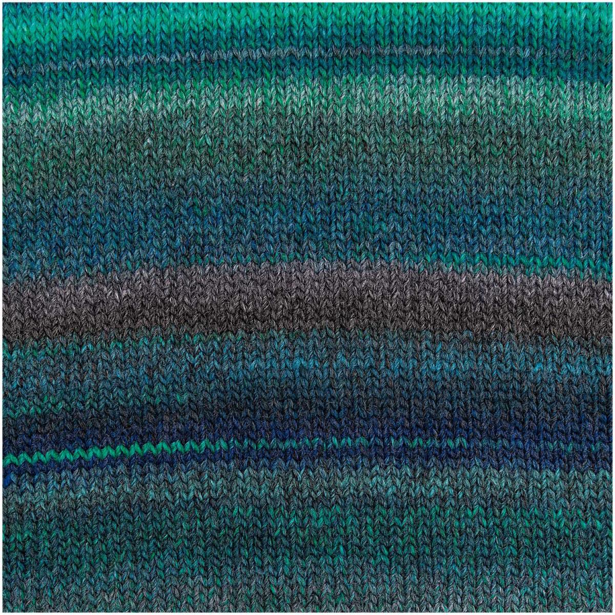 Rico Design Creative Melange chunky 50g 85m blau-grün Rico Design Creative Melange chunky 50g 85m blau-grün