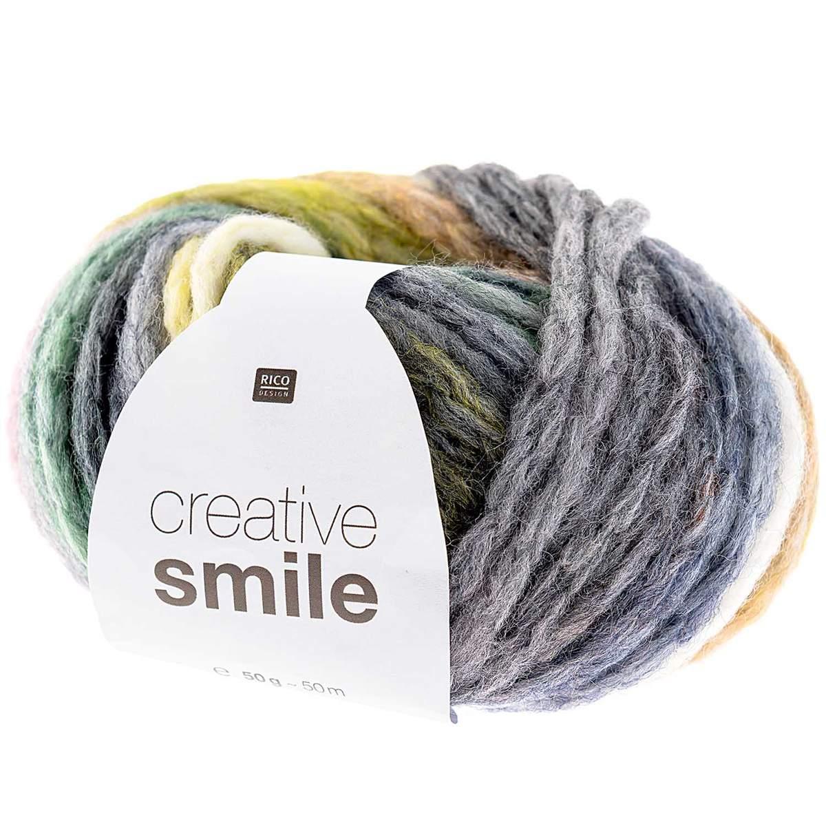 Rico Design Creative Smile 50g 50m multi Rico Design Creative Smile 50g 50m multi
