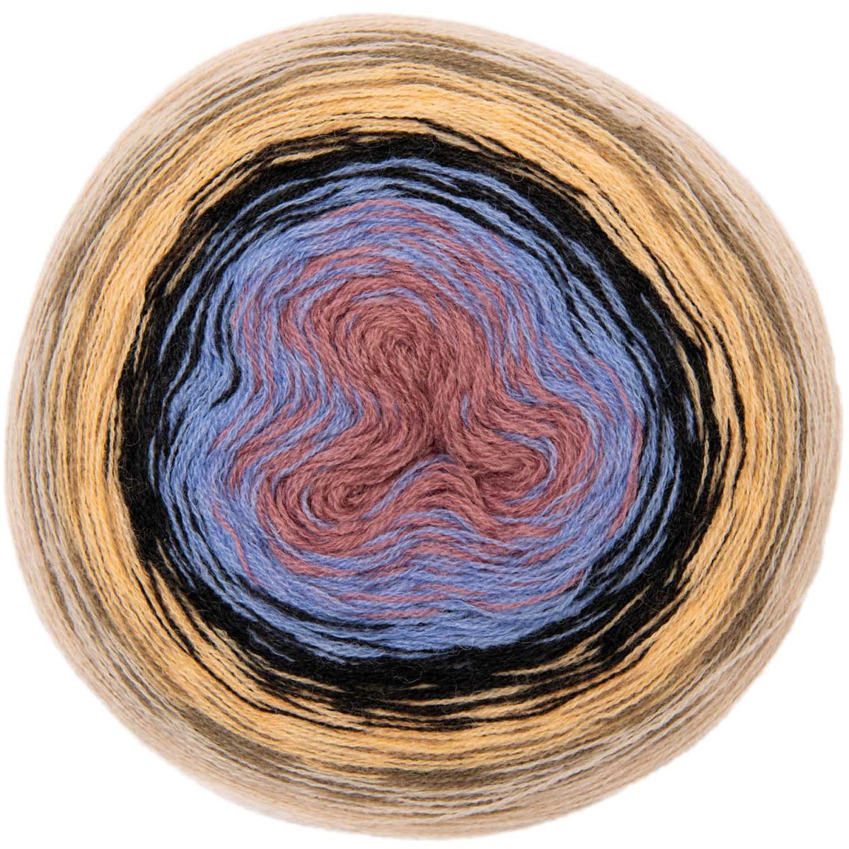 Rico Design Creative Wool Dégradé Super6 200g 800m blau-puder Rico Design Creative Wool Dégradé Super6 200g 800m blau-puder