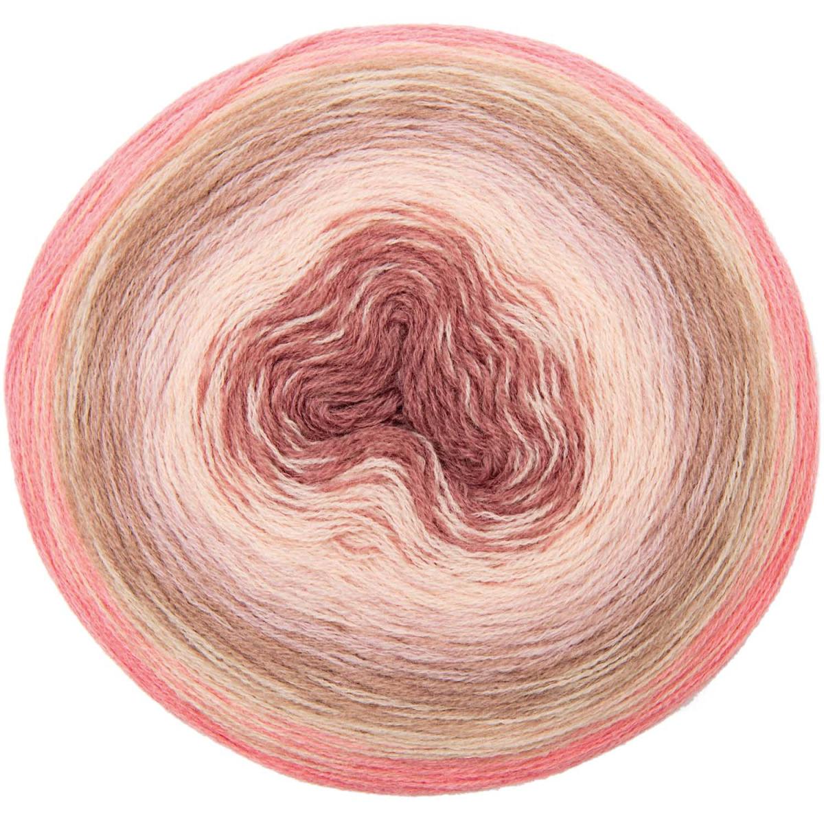 Rico Design Creative Wool Dégradé Super6 200g 800m rosa-flieder