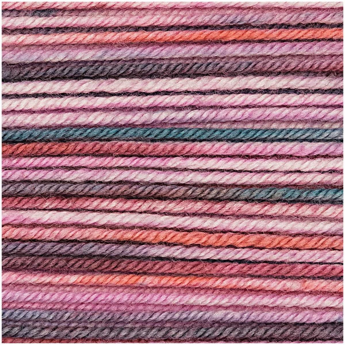 Rico Design Essentials Merino Print dk 50g rosa Mix