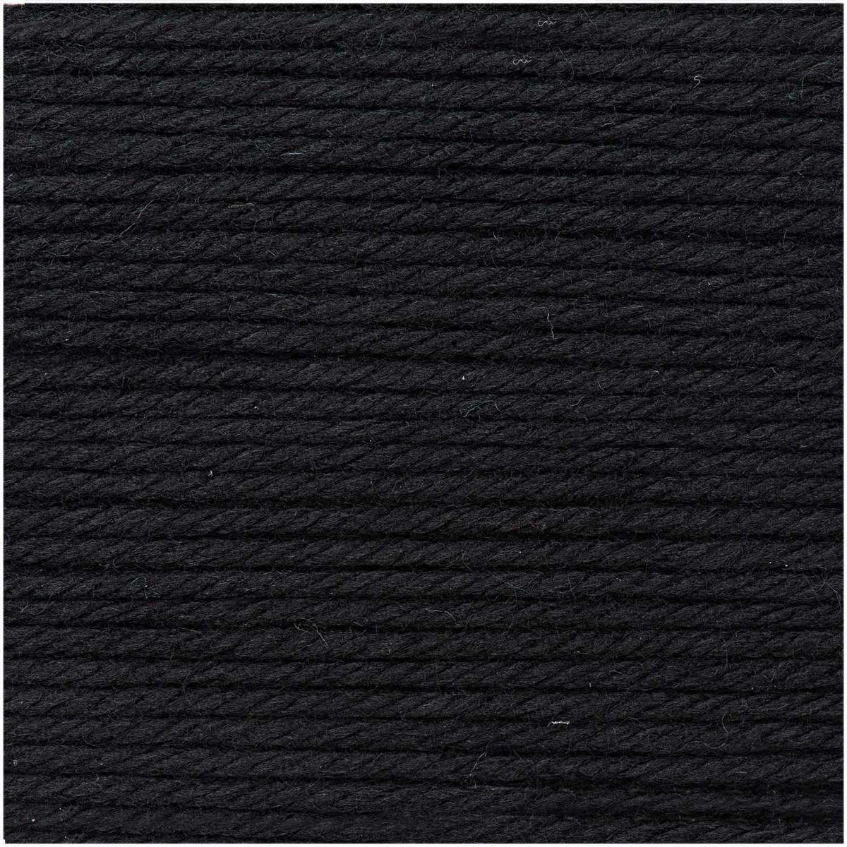 Rico Design Essentials Mega Wool chunky 100g 125m schwarz Rico Design Essentials Mega Wool chunky 100g 125m schwarz