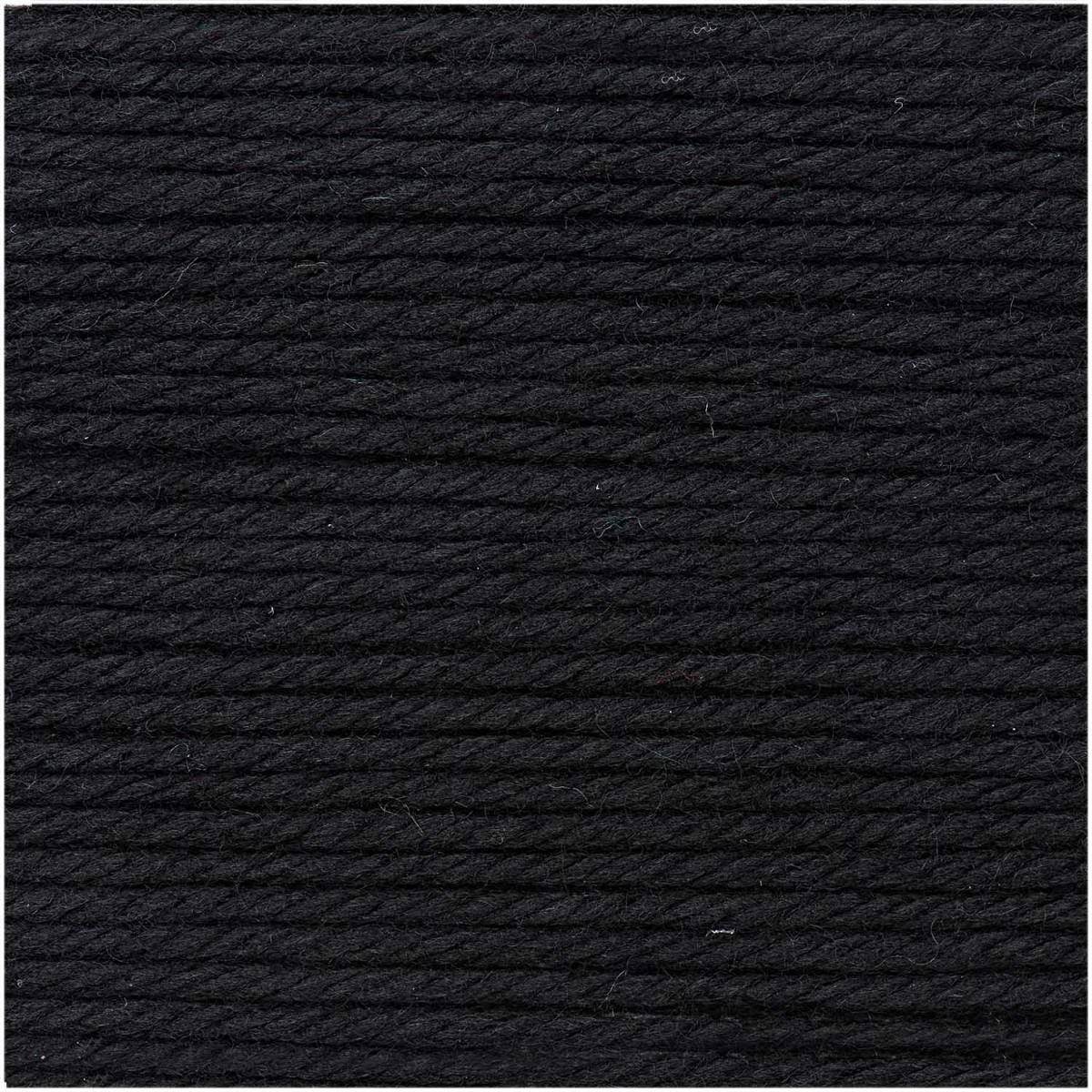 Rico Design Essentials Mega Wool chunky 100g 125m schwarz