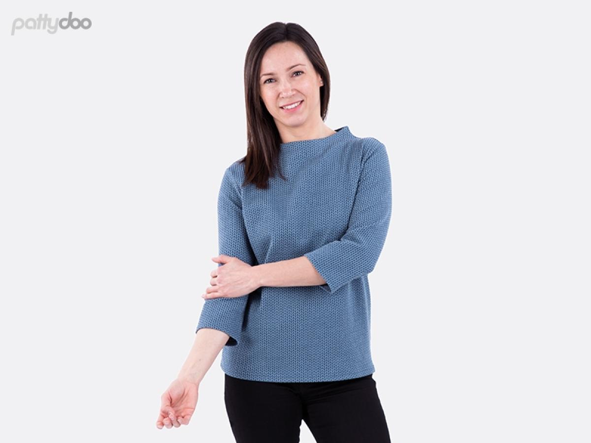 Turtleneck-Shirt "Stella" von Pattydoo Turtleneck-Shirt "Stella" von Pattydoo