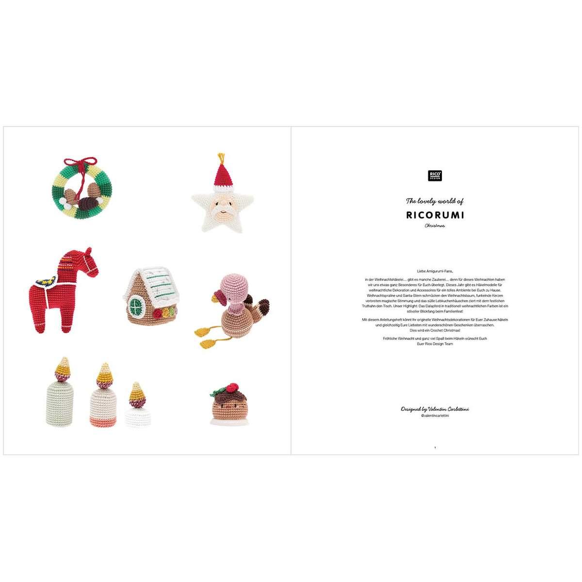 Rico Design Ricorumi Christmas - Deutsch Rico Design Ricorumi Christmas - Deutsch