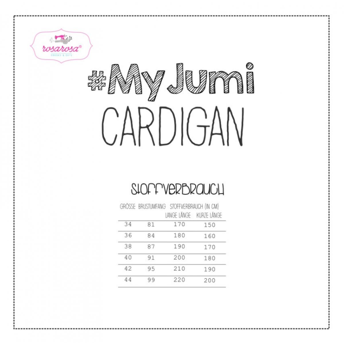 "My Jumi" Cardigan von rosarosa