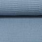 Preview: Waffelpiqué Nelson uni - rauchblau