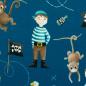 Preview: Jersey "Ahoi Piraten" Piraten dunkelblau