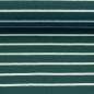 Preview: Baumwolljersey ISA petrol gestreift von Swafing – elastischer Jersey Stoff Meterware