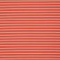 Preview: Baumwolljersey Streifen ISA koralle – Swafing Jersey Stoff mit modernem Streifenmuster