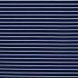 Preview: Baumwolljersey Streifen ISA blau – Swafing Jersey Stoff mit modernem Streifenmuster
