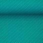 Preview: Canvasstoff mit geometrischem Muster in Türkis aus der Kollektion Secrets of Summer von Swafing