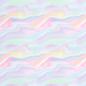 Preview: Badelycra Badestoff Regenbogen Wellen