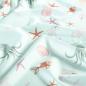 Preview: Badelycra Badestoff Fische - Seesterne - Muscheln - Maritim