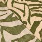 Preview: Viskose Zebra - beige oliv