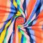 Preview: Viskose Lyocell bunte Streifen
