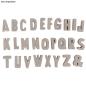 Preview: Silikon Gießform Mini ABC  Rayher