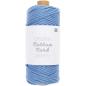 Preview: Rico Design Creative Cotton Cord skinny Makramee-Garn 190g 55m blau