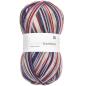 Preview: Sockenwolle Rico Design Superba Bamboo superwash 100g 420m rot-mint