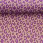 Preview: Kunstleder Leo Brush Wild Rosa Lila by Cherry Picking