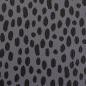Preview: Kunstleder Brush Wild Grau Schwarz by Cherry Picking