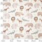 Preview: Hilco Jersey "I like Africa" Nashörner, Zebras, Krokodile und Flamingos