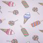 Preview: Hilco French Terry "Ice Cream" Eis flieder