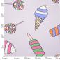 Preview: Hilco French Terry "Ice Cream" Eis flieder