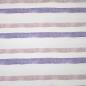 Preview: French Terry Streifen "Happy Farm" aquarell rosa flieder - HILCO