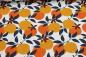 Preview: Jersey „Orangen" ecru Obst Orangenbaum