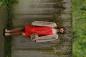 Preview: Fibre Mood 29 "Elvira" Viskose Stoff koralle - FM321072602