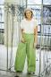 Preview: Fibre Mood Special no. 3  "Kenza" "Joni", Gewebte Baumwolle grün emerised - FM390002756