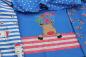 Preview: BHilco French Terry "X-mas-Trio" - blau Panel 115cm