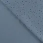 Preview: Baumwollstoff Musselin gepunktet Meterware mit Schimmer