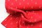 Preview: Musselin Anker - rot