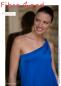 Preview: Fibre Mood 29 "Hallie" und "Felicia" Viskose Satin blau - FM792407874