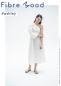 Preview: Fibre Mood 28 - FM791031007 "Ashely" OFFWHITE Crinkle Webware Baumwolle, Polyester, Elasthan