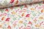 Preview: Patchworkbaumwolle „Autumn Day“ Blätter beige by Nancy Mink