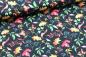 Preview: Patchworkbaumwolle „Autumn Day“ Blätter schwarz by Nancy Mink