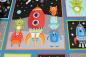 Preview: Patchwork „Outta Space“ Panel mit Monstern