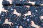 Preview: Patchworkbaumwolle „Unicorn Meadow“ Einhörner DC9656