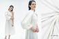 Preview: Fibre Mood 28 - FM791031007 "Ashely" OFFWHITE Crinkle Webware Baumwolle, Polyester, Elasthan