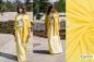 Preview: Fibre Mood 29 "Gedda" und "Ines" - Viskose gelb FM792409Florrie" Baumwolle Viskose Webware gelb grün